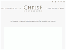 Tablet Screenshot of chrispphotography.de